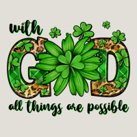 With God All Things Are Possible St. Patrick's Day Heavy Core Tee | Teevron