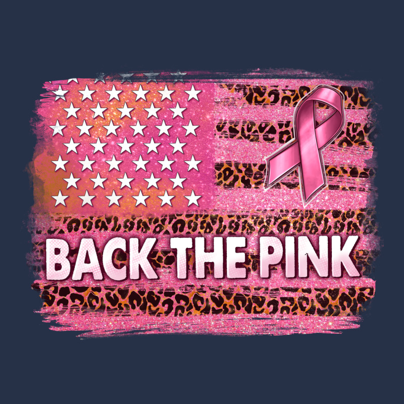 Back The Pink American Flag Premium Hoodie by texasbilliewilder | Teevron