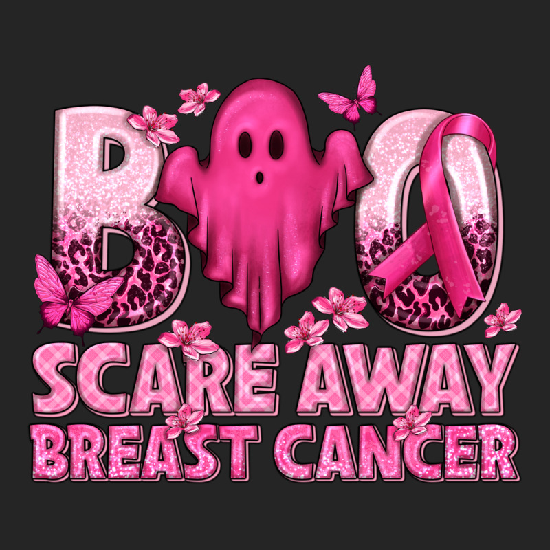 Boo Scare Away Breast Cancer Premium Hoodie by texasbilliewilder | Teevron