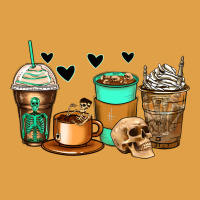 Skeleton Coffee Cups Premium Hoodie | Teevron