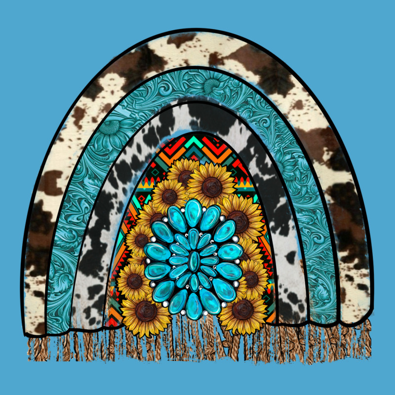 Rainbow Sunflower Gemstone Premium Hoodie by RanaPortraitStore | Teevron