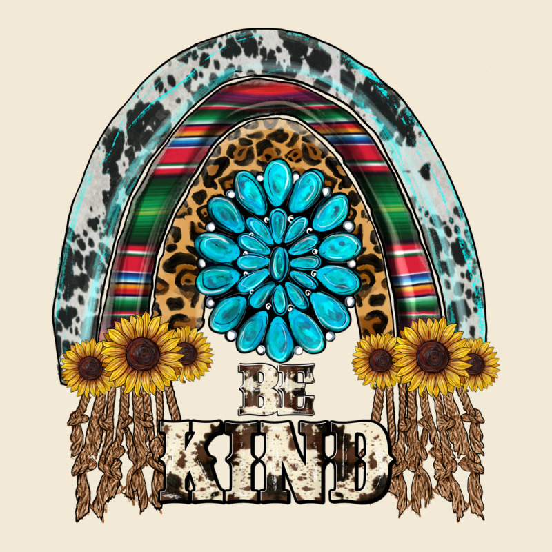Western Rainbow  Be Kind Premium Hoodie by RanaPortraitStore | Teevron