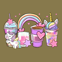 Unicorn Coffee Cups Premium Hoodie | Teevron
