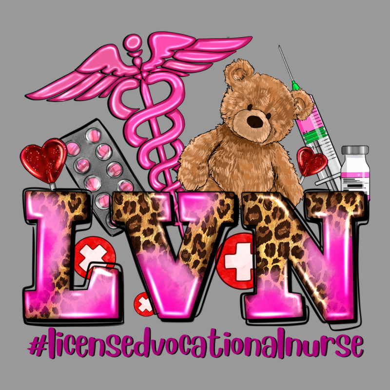 Valentines Day Lvn Licensed Vocational Nurse Vintage Hoodie by AdoDesignShop | Teevron