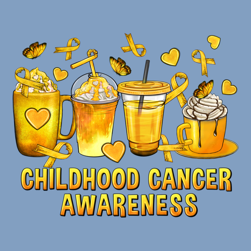 Childhood Cancer Awareness Coffee Cups Urban Hoodie by texasbilliewilder | Teevron