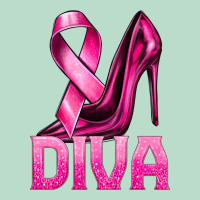 Breast Cancer Diva Ribbon And Heels Premium Hoodie | Teevron