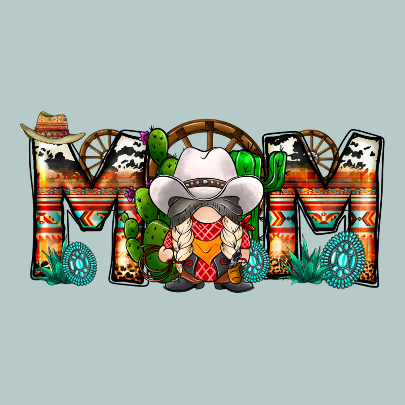 Mom Cowboy Gnome Heavy Core Tee by CowhideDigitalArt | Teevron