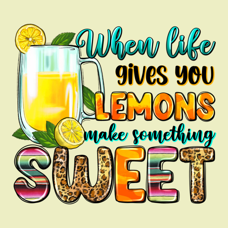 When Life Gives You Lemons Make Someting Sweet Urban Hoodie by Zillion Design Studio | Teevron