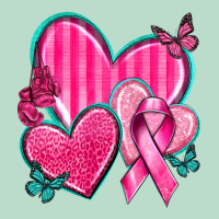 Breast Cancer Hearts Premium Hoodie | Teevron