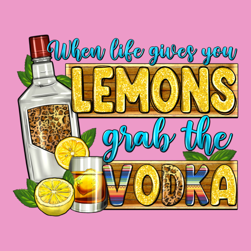 When Life Gives You Lemons Grab The Vodka Urban Hoodie by Zillion Design Studio | Teevron