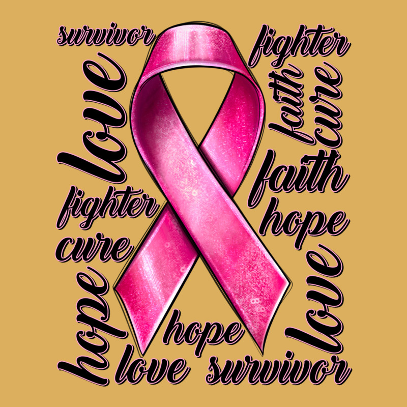 Breast Cancer Ribbon Hope Love Faith Premium Hoodie by texasbilliewilder | Teevron