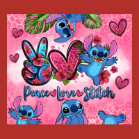 Peace Love Stitch Premium Hoodie | Teevron