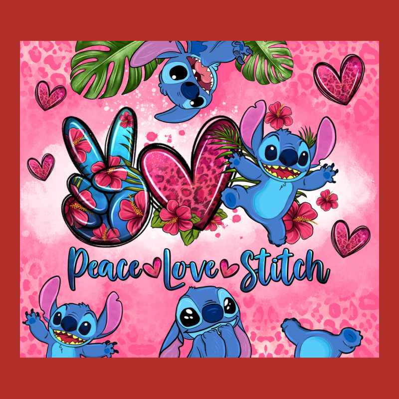 Peace Love Stitch Premium Hoodie by Zillion Design Studio | Teevron