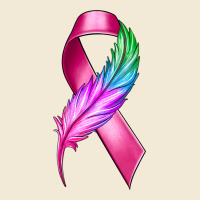Breast Cancer Ribbon With Feather Premium Hoodie | Teevron