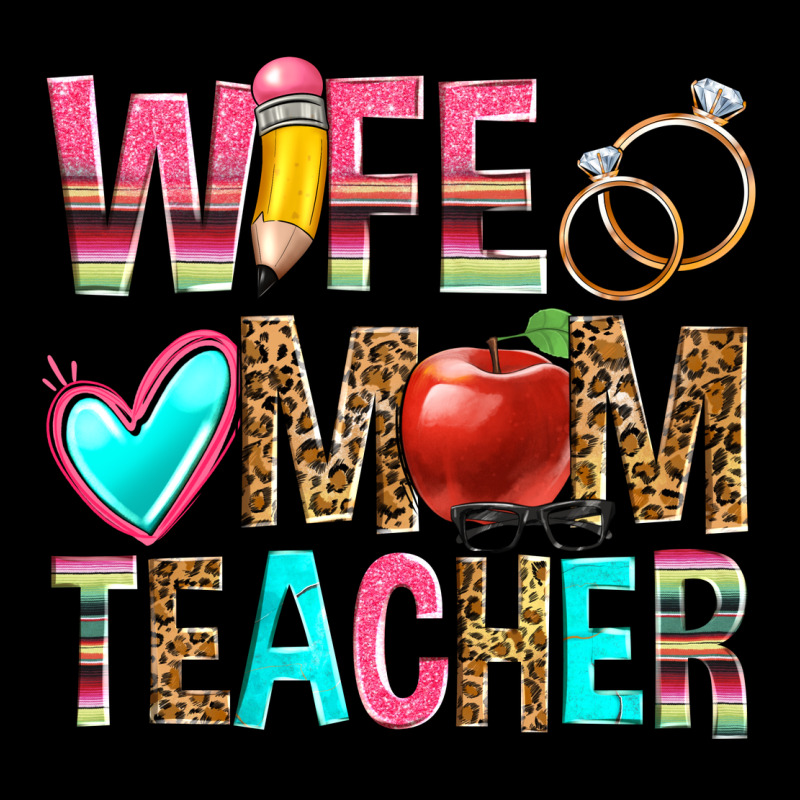 Wife Mom Teacher Urban Hoodie by Zillion Design Studio | Teevron