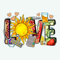 Love Summer Nurse Premium Hoodie | Teevron