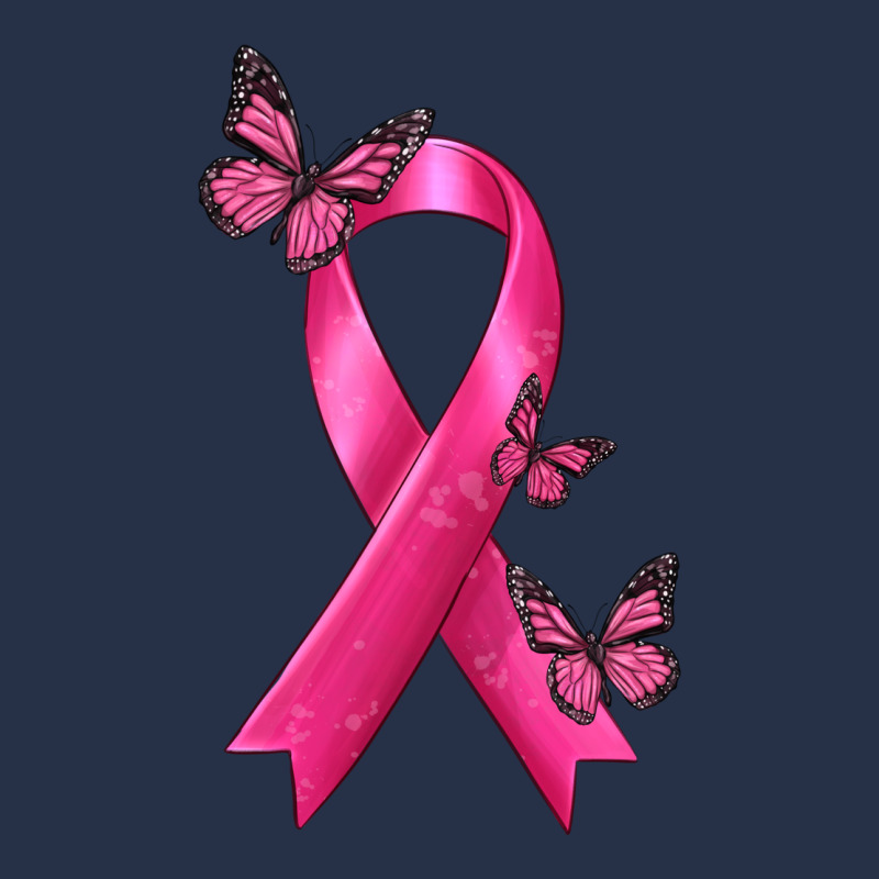 Breast Cancer Ribbon With Butterfly Premium Hoodie by texasbilliewilder | Teevron
