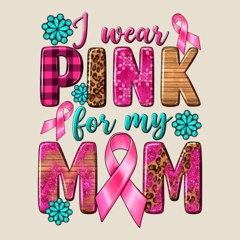 I Wear Pink For My Mom With Butterfly Urban Hoodie by texasbilliewilder | Teevron