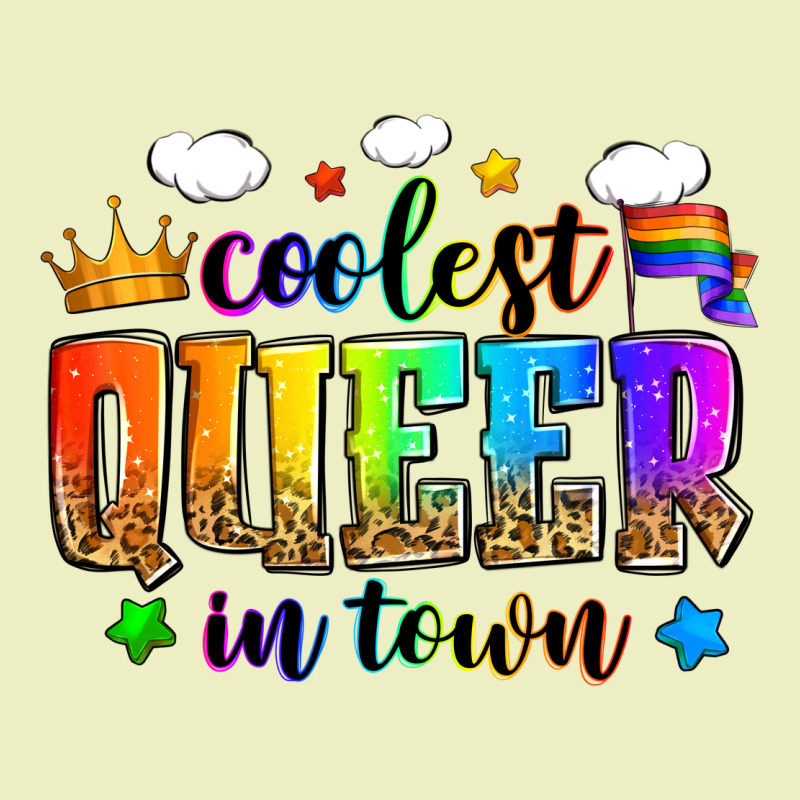 Coolest Queer In Town Urban Hoodie by Zillion Design Studio | Teevron