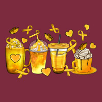 Childhood Cancer Coffee Cups Premium Hoodie | Teevron
