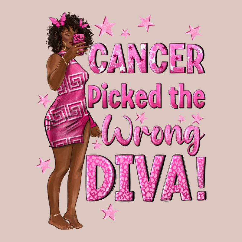 Cancer Picked The Wrong Diva With Black Woman Premium Hoodie by texasbilliewilder | Teevron