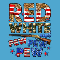 Red White And Pew Pew Pew Premium Hoodie | Teevron