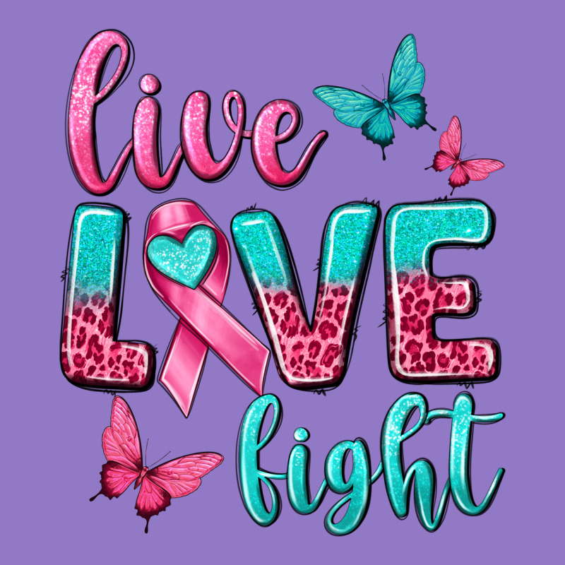 Live Love Fight Breast Cancer Urban Hoodie by texasbilliewilder | Teevron