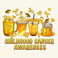 Childhood Cancer Awareness Coffee Cups Premium Hoodie | Teevron