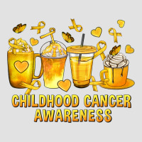 Childhood Cancer Awareness Coffee Cups Premium Hoodie | Teevron