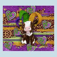 Mardi Gras Cow Ladies Tee | Teevron