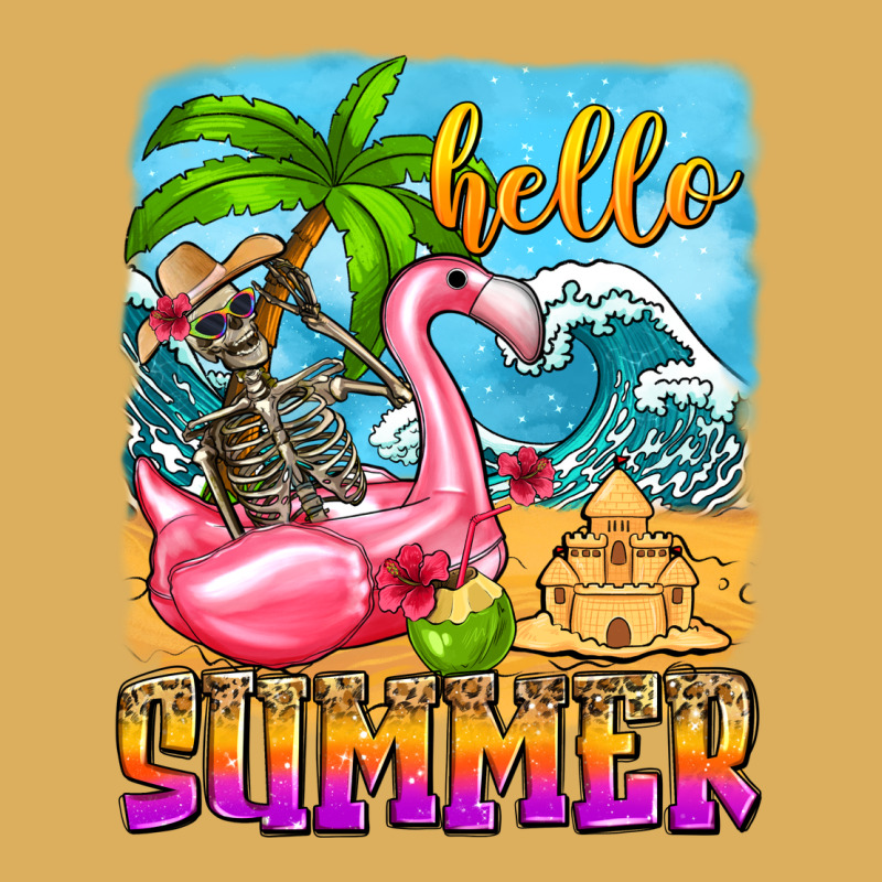 Hello Summer Skeleton Premium Hoodie by Zillion Design Studio | Teevron