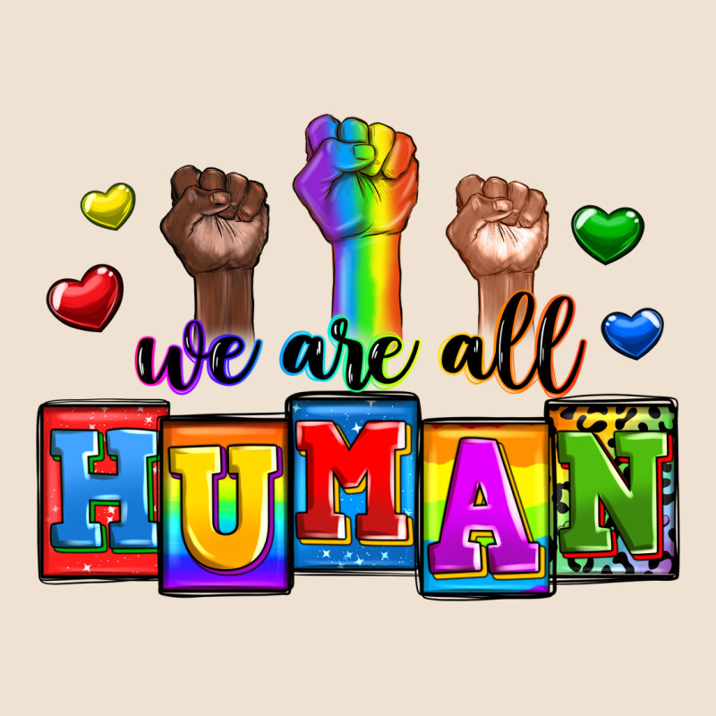 We Are All Human Urban Hoodie by Zillion Design Studio | Teevron