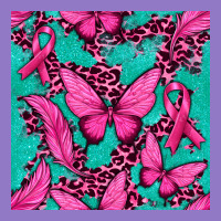 Pink Butterfly With Ribbon Cancer Urban Hoodie | Teevron