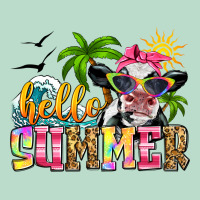 Hello Summer Cow Premium Hoodie | Teevron