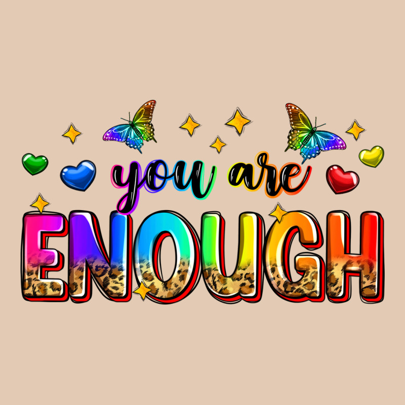 You Are Enough Urban Hoodie by Zillion Design Studio | Teevron