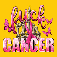 Fuck Cancer With Butterflies Premium Hoodie | Teevron