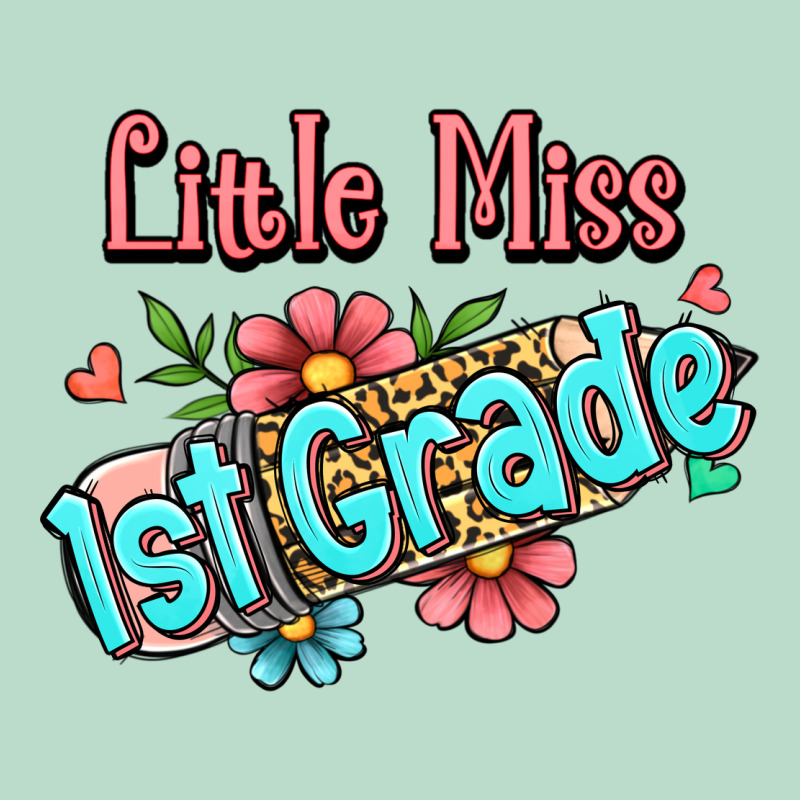Little Miss First Grade Premium Hoodie by RanaPortraitStore | Teevron