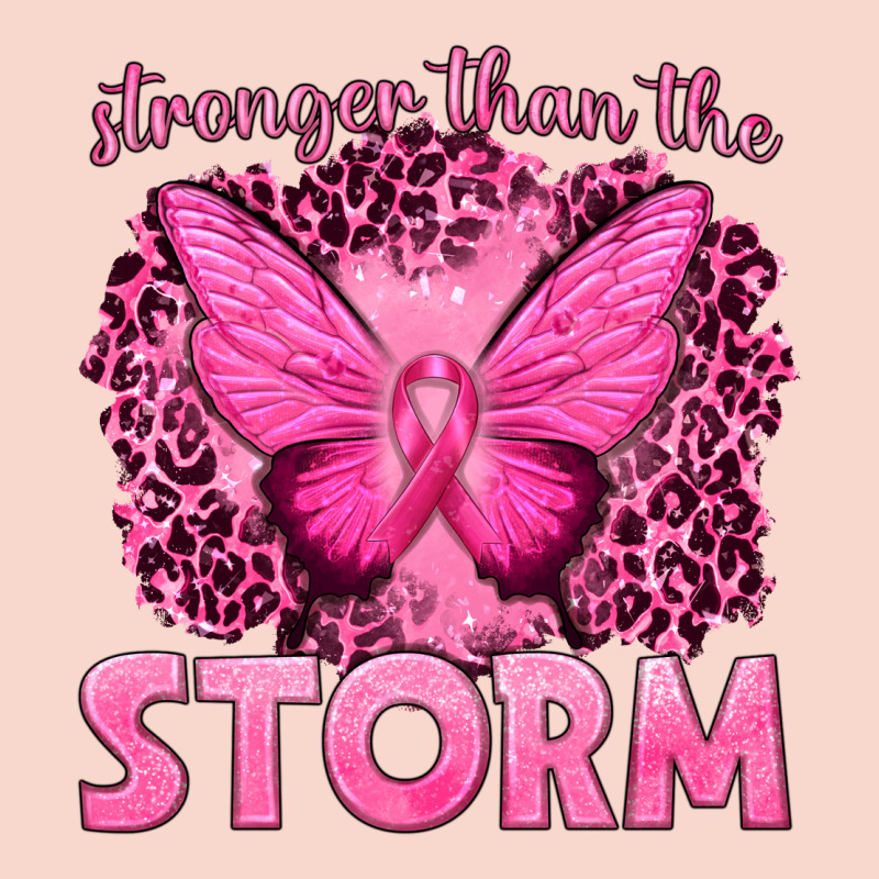 Stronger Than The Storm Breast Cancer Urban Hoodie by texasbilliewilder | Teevron