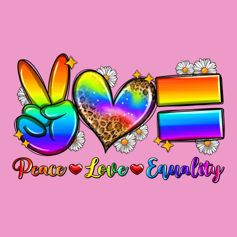 Peace Love Equality Urban Hoodie by Zillion Design Studio | Teevron