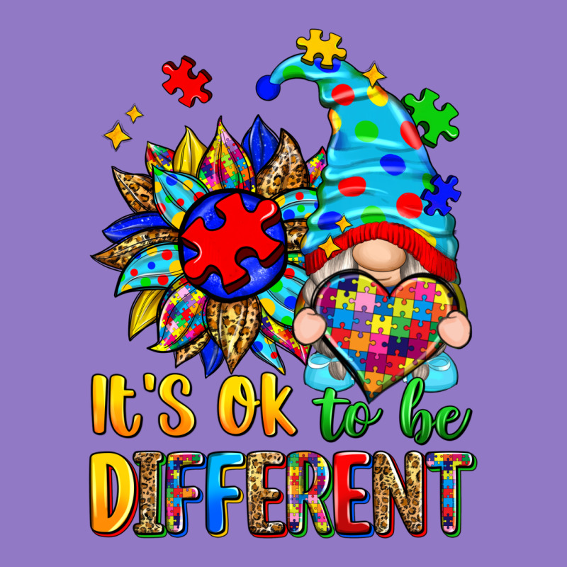 It's Ok To Be Different Autism Gnome Urban Hoodie by Zillion Design Studio | Teevron