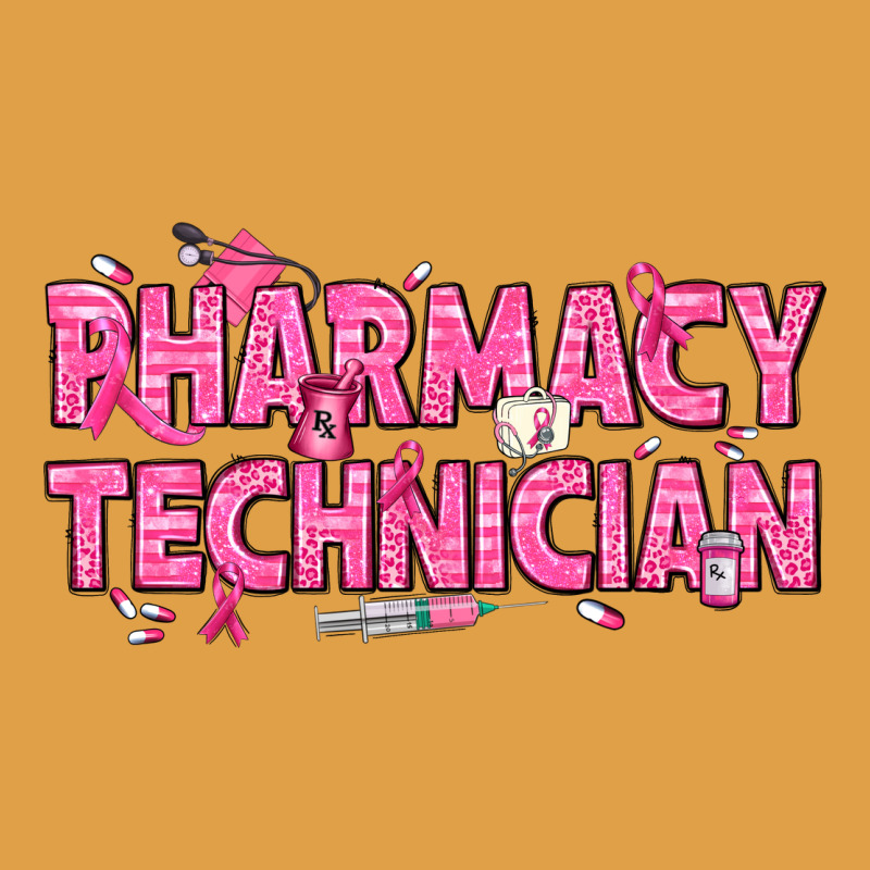Breast Cancer Pharmacy Technician Premium Hoodie by texasbilliewilder | Teevron