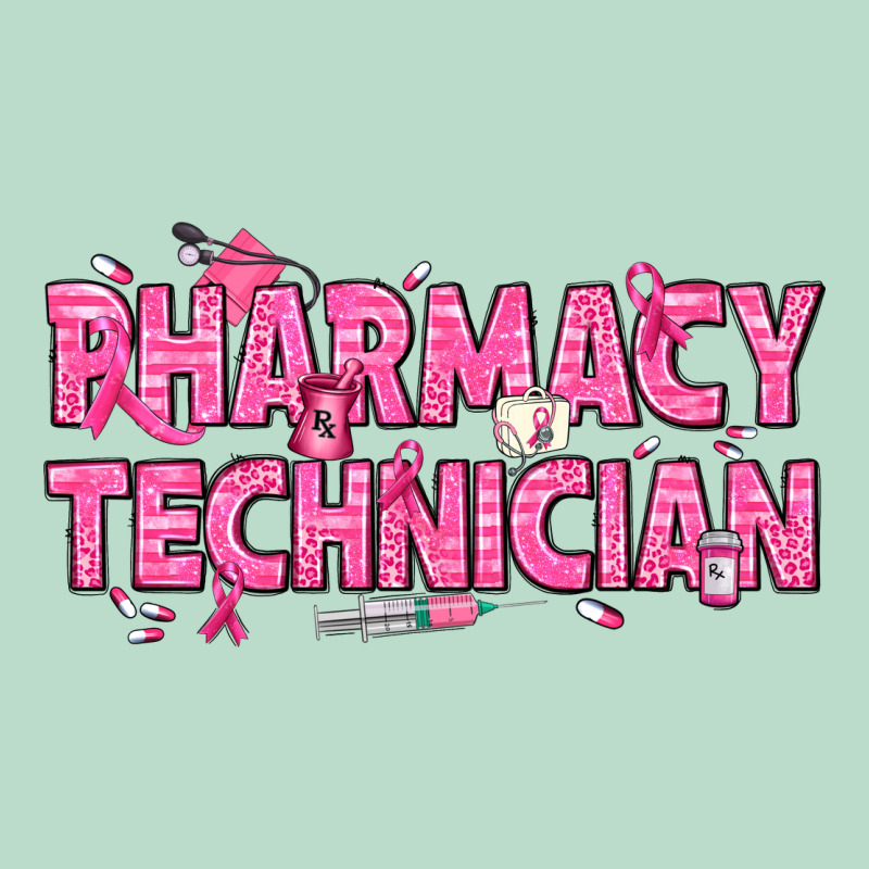 Breast Cancer Pharmacy Technician Premium Hoodie by texasbilliewilder | Teevron