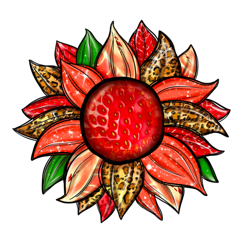 Strawberry Sunflower Premium Hoodie by Zillion Design Studio | Teevron