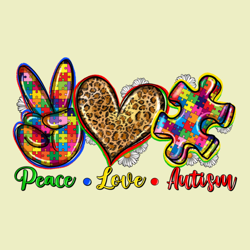 Peace Love Autism Urban Hoodie by Zillion Design Studio | Teevron