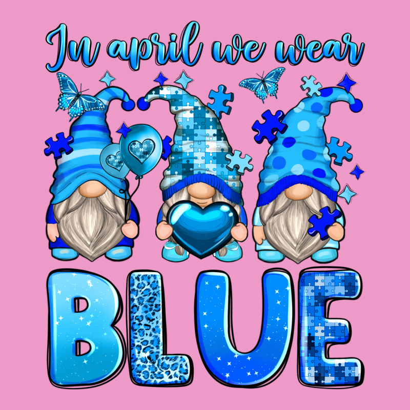 In April We Wear Blue Autism Gnomes Urban Hoodie by Zillion Design Studio | Teevron
