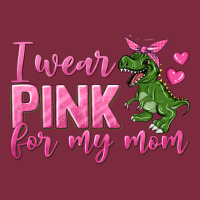 I Wear Pink For My Mom Premium Hoodie | Teevron