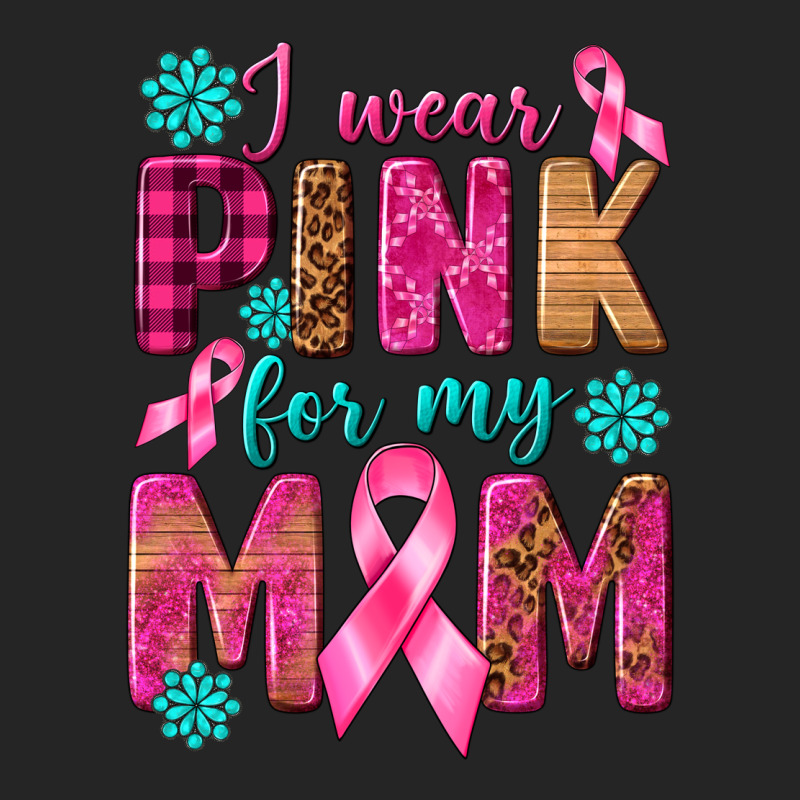 I Wear Pink For My Mom With Butterfly Premium Hoodie by texasbilliewilder | Teevron