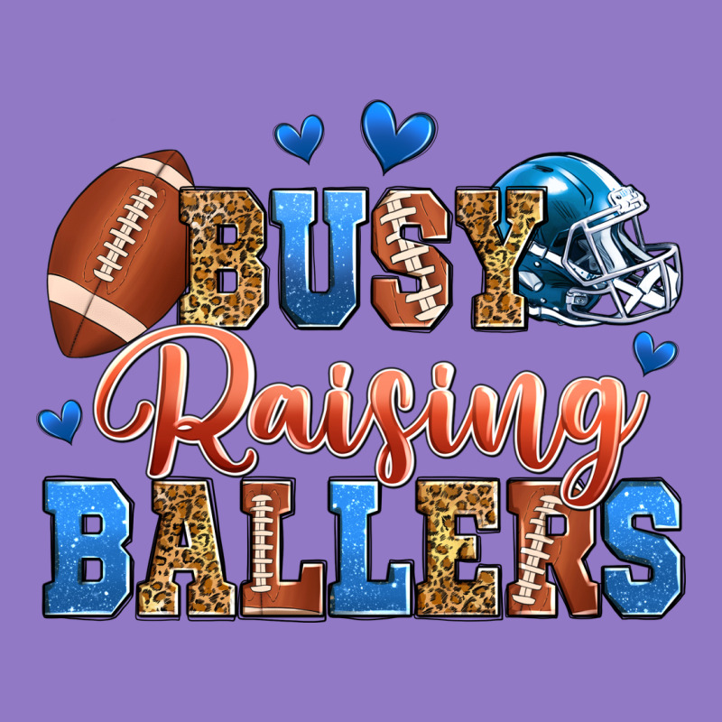 Busy Raising Ballers American Football Urban Hoodie by Zillion Design Studio | Teevron