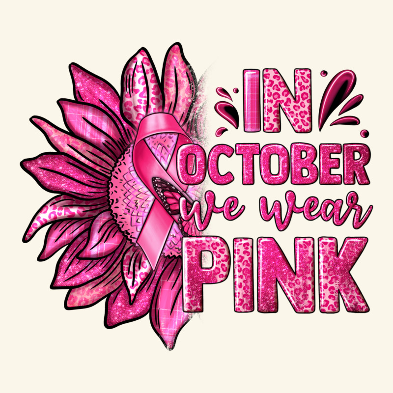In October We Wear Pink Sunflower Premium Hoodie by texasbilliewilder | Teevron