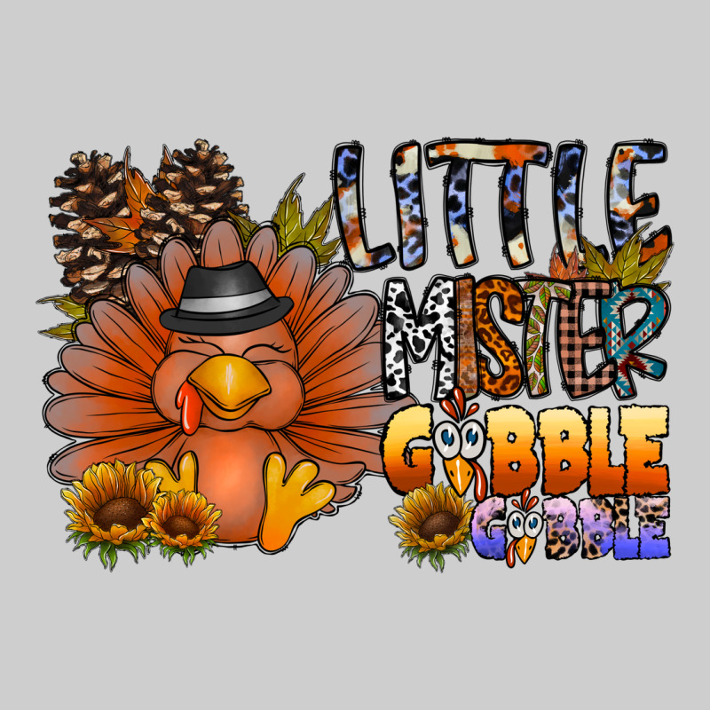 Little Mister Gobble Gobble Premium Tee by CowhideDigitalArt | Teevron
